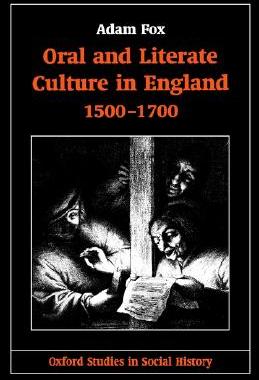 【预售】Oral and Literate Culture in England, 1500-1700