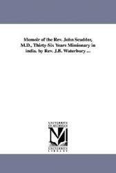 【预售】Memoir of the REV. John Scudder, M.D., Thirty-Six