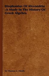 【预售】Diophantus of Alexandria -A Study in the History of