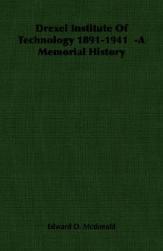 【预售】Drexel Institute of Technology 1891-1941 -A Memorial