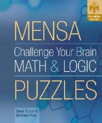 【预售】Mensa Challenge Your Brain Math & Logic Puzzles