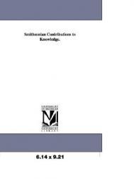 【预售】Smithsonian Contributions to Knowledge.