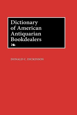 【预售】Dictionary of American Antiquarian Bookdealers