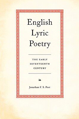 【预售】English Lyric Poetry: The Early Seventeenth Century