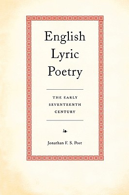 【预售】English Lyric Poetry: The Early Seventeenth Century