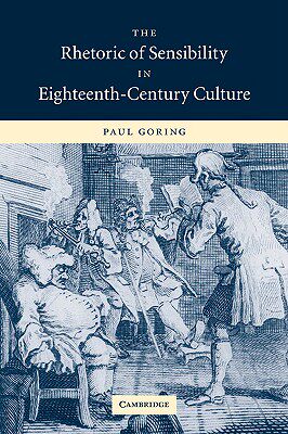 【预售】The Rhetoric of Sensibility in Eighteenth-Century