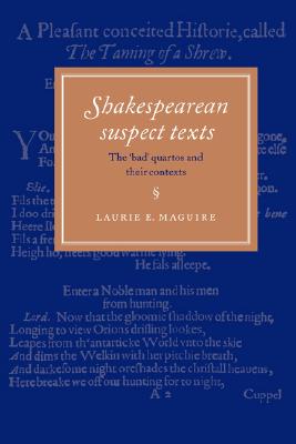 【预售】Shakespearean Suspect Texts: The 'Bad' Quartos and