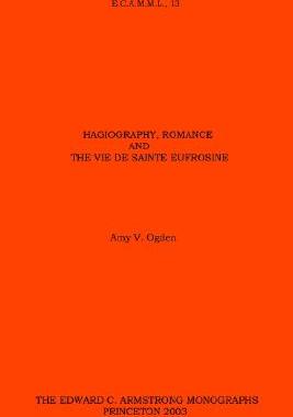 【预售】Hagiography, Romance and the Vie de Sainte