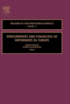 【预售】Procurement and Financing of Motorways in Europe