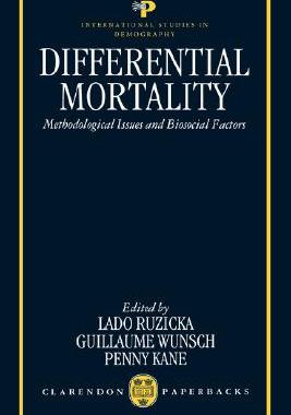 【预售】Differential Mortality: Methodological Issues and