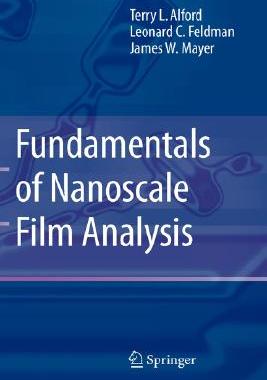 【预售】Fundamentals of Nanoscale Film Analysis