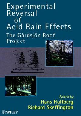【预售】Experimental Reversal Of Acid Rain Effects - The