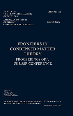 【预售】Frontiers in Condensed Matter Theory