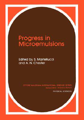 【预售】Progress in Microemulsions