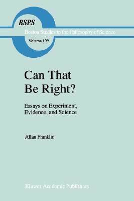 【预售】Can That Be Right?: Essays on Experiment, Evidence