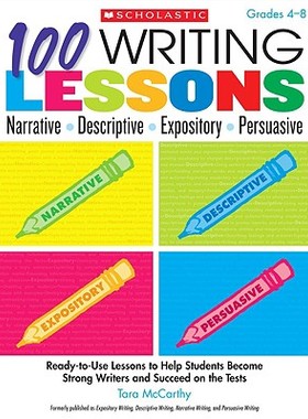 【预售】100 Writing Lessons: Narrative, Descriptive
