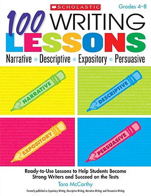 【预售】100 Writing Lessons: Narrative, Descriptive
