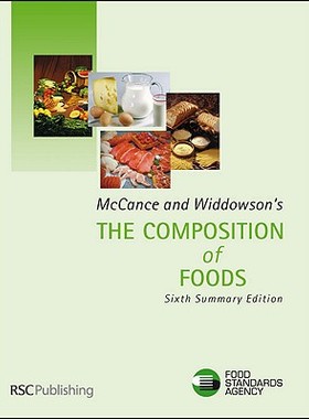 【预售】McCance and Widdowson's the Composition of Foods