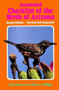 【预售】Annotated Checklist of the Birds of Arizona