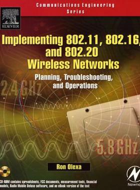 【预售】Implementing 802.11, 802.16, and 802.20 Wireless