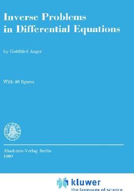 【预售】Inverse Problems in Differential Equations
