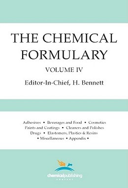 【预售】The Chemical Formulary, Volume 4