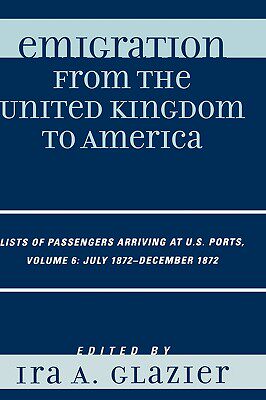 【预售】Emigration from the United Kingdom to America: Lists