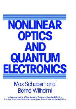 【预售】Nonlinear Optics And Quantum Electronics