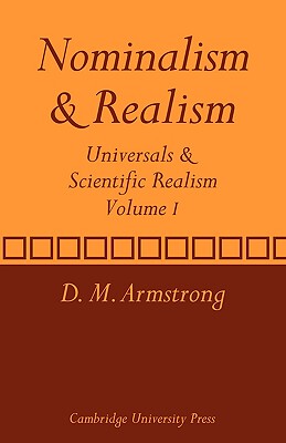 【预售】Nominalism and Realism: Volume 1: Universals and