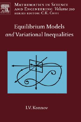 【预售】Equilibrium Models and Variational Inequalities