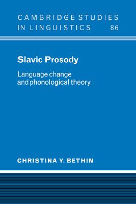 【预售】Slavic Prosody: Language Change and Phonological