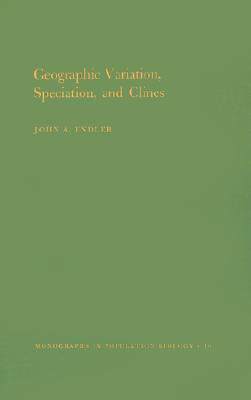【预售】Geographic Variation, Speciation, and Clines