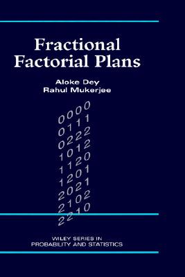 【预售】Fractional Factorial Plans