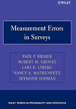 【预售】Measurement Errors In Surveys