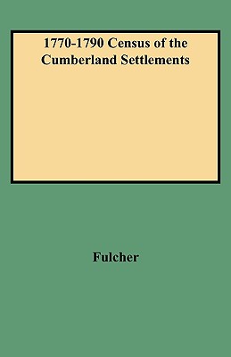 【预售】1770-1790 Census of the Cumberland Settlements