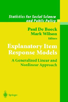 【预售】Explanatory Item Response Models: A Generalized