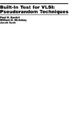 【预售】Built In Test For Vlsi: Pseudorandom Techniques