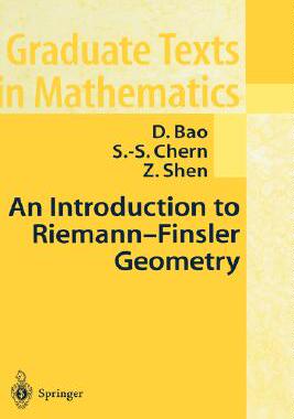 【预售】An Introduction to Riemann-Finsler Geometry