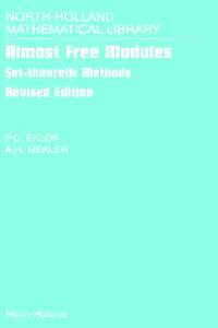 【预售】Almost Free Modules: Set-Theoretic Methods