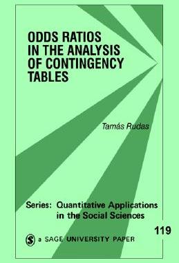 【预售】Odds Ratios in the Analysis of Contingency Tables