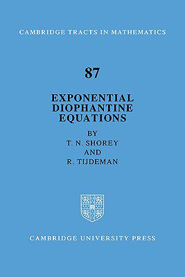 预订 Exponential Diophantine Equations