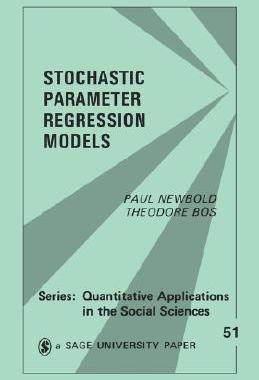 【预售】Stochastic Parameter Regression Models