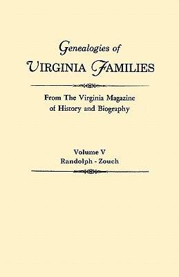 【预售】Genealogies of Virginia Families from the Virginia