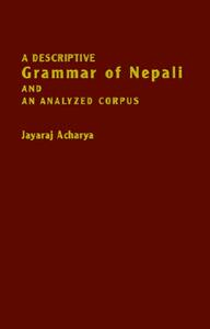【预售】A Descriptive Grammar of Nepali and an Analyzed
