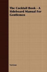 Cocktail Gentlemen The Manual Sideboard Book 预售 for