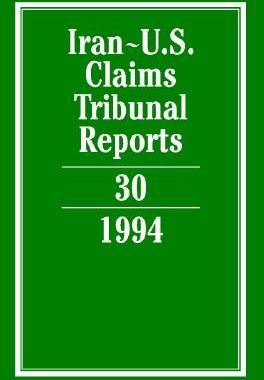 【预售】Iran-U.S. Claims Tribunal Reports: Volume 30