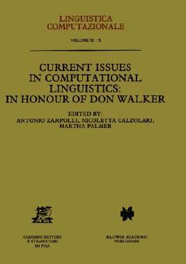 【预售】Current Issues in Computational Linguistics: In