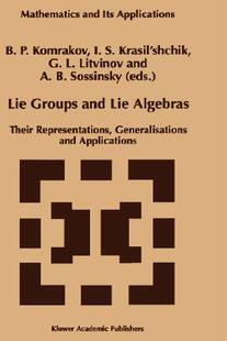 【预售】Lie Groups and Lie Algebras: Their Representations