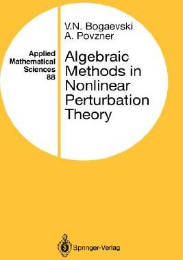 【预售】Algebraic Methods in Nonlinear Perturbation Theory