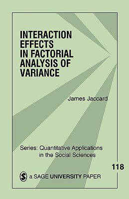 【预售】Interaction Effects in Factorial Analysis of